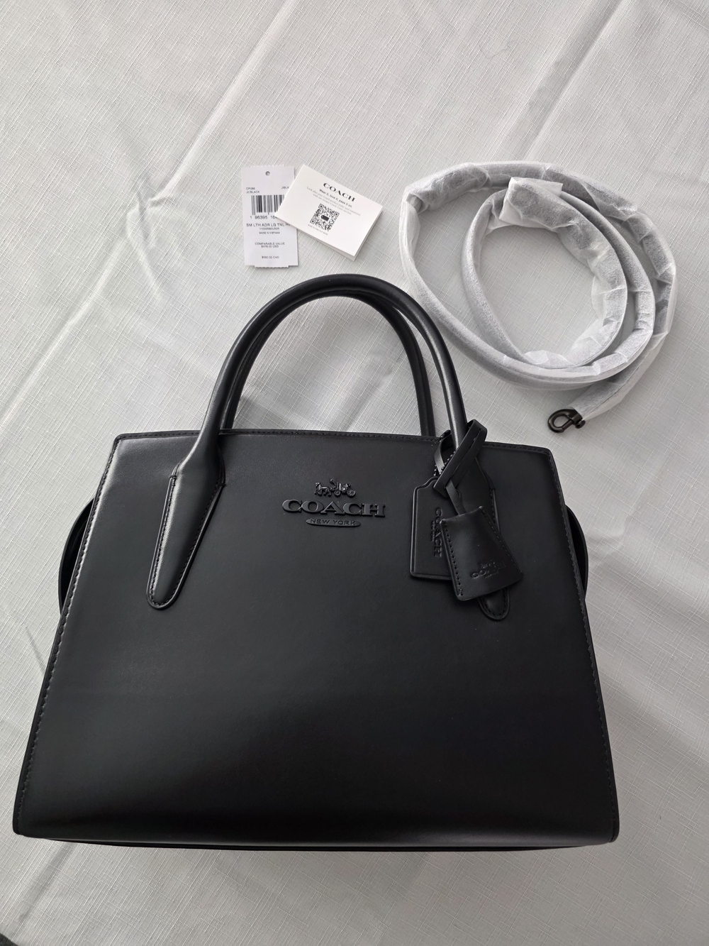 Coach Black Andrea Bag
